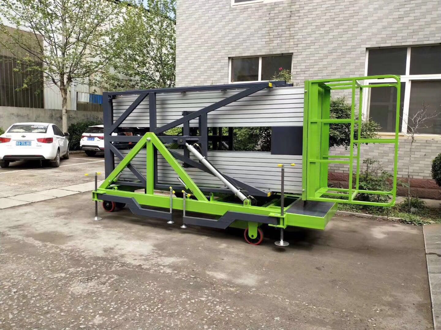 放倒式鋁合金升降機(jī) 放倒式鋁合金升降機(jī)